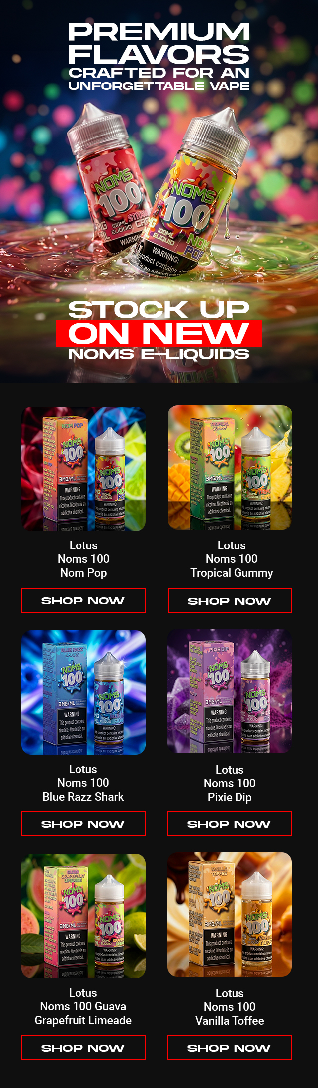 VaporBeast email with AI-generated product imagery 3